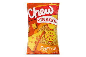 Снеки зі смаком сиру Решітка Chew м/у 140г