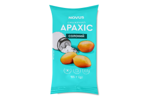 Арахіс смажений солоний Novus 35г