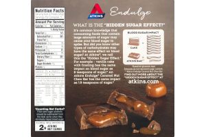 Atkins Endulge Milk Chocolate Caramel Squares