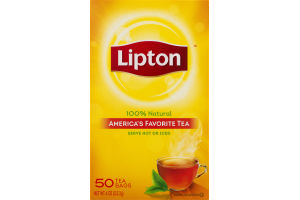 Lipton Tea Bags - 50 CT