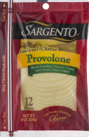Sargento Natural Provolone Cheese Slices - 12 CT