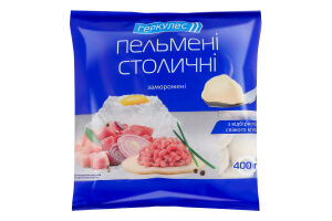 Пельмени замороженные Столичные Геркулес м/у 400г