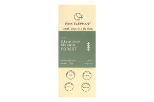 Іван-чай з калганом і ялівцем, росипний "Ukrainian Masala Forest", 70г TM Pink Elephant
