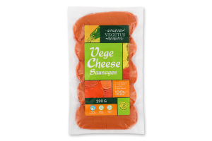 Продукт рослинний VegeCheese копчений 290г в/у Vegetus
