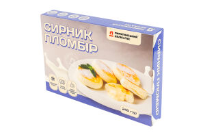 Сырник Пломбир Пирятинський делікатес к/у 240г