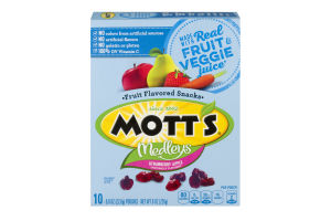 Mott's Medleys Fruit Flavored Snacks Strawberry Apple - 10 CT