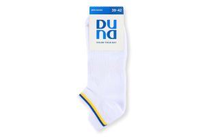 Шкарпетки чоловічі Duna 2249 білий р.25-27