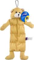 Companion Loofa Squeaky Mat Plush Dog Toy