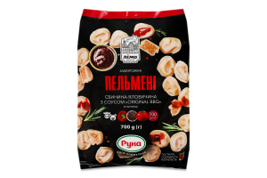Пельмени замороженные свинина-говядина с соусом Original BBQ Лімо м/у 700г