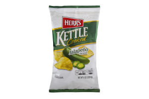Herr's Kettle Cooked Potato Chips Jalapeno