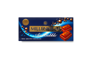 Шоколад молочний пористий Millennium м/у 85г
