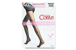 Колготки женские Conte elegant Active soft 40den 4 bronz