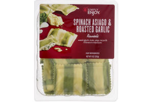 Simply Enjoy Spinach Asiago & Roasted Garlic Ravioli