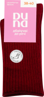 Шкарпетки жіночі Duna №3431 38-40 бордовий