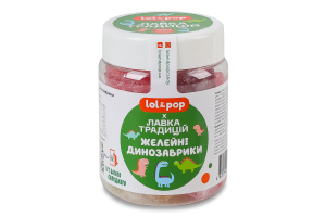 Динозаврики желейные Lol&Pop п/б 200г