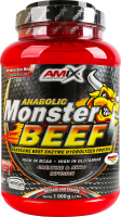 Протеин говяжий Клубника-банан Anabolic monster Amix 1кг