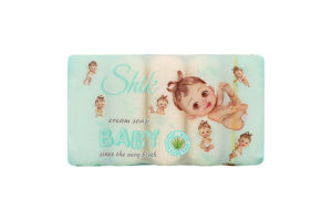 Крем-мило для дітей від народження туалетне з екстрактом алое Дитяче Shik 5х70г