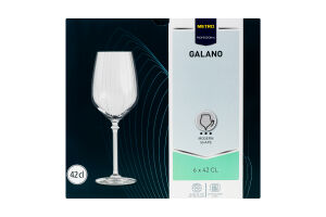 Бокалы для белого вина 420мл №172102 Galano Metro Professional 6шт
