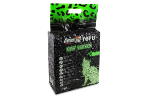 Наповнювач д/котячих туалетів Тоффу з ароматом зеленого чаю 10л ЕнімАлл