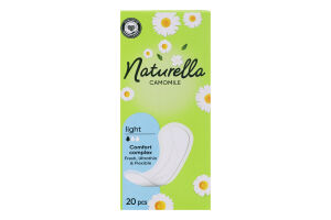 Прокладки ежедневные Camomile Normal Naturella 20шт