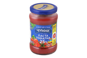 Паста томатная 25% Чумак с/б 300г