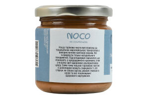 Паста горіхова без цукру Фундук з кокосом та шоколадом Vegan line NOCO с/б 200г