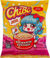 Вермішель швидкого приготування негостра зі смаком курки ChiBi м/у 60г