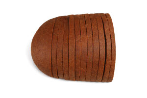 Хлеб половинка в нарезке Бархатный Київхліб м/у 350г