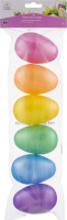 Smart Living Plastic Easter Eggs Pearlized- 6 CT