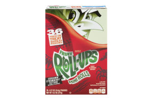 Betty Crocker Fruit Roll-Ups Mini Rolls Fruit Flavored Snacks Strawberry - 36 CT