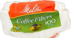 Melitta Coffee Basket Filters - 100 CT