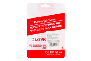 Наушники вакуумные 1м №WB231101117 Ningbo Union Point Imp&Exp Co. Ltd 1шт