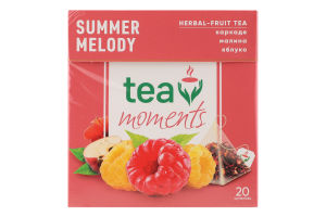 Чай з суданської троянди Summer Melody Tea Moments к/у 20х1.7г