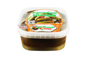 Перець халапеньйо ферментований Повний Кошик відро 400г