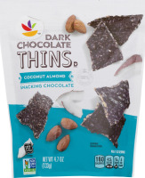 Ahold Dark Chocolate Thins Coconut Almond