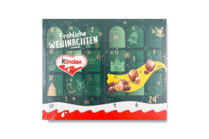 Адвент-календар Kinder Tisch-Adventskalender