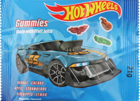 Цукерки жувальні 21г Hot Wheels