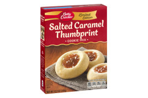 Betty Crocker Cookie Mix Salted Caramel Thumbprint