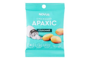Арахіс смажений солоний Novus 90г