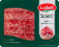Колбаса нарезка Спианата Galbani с/в лоток 100г