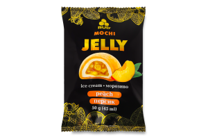 Мороженое пломбир Персик Jelly Mochi Rud м/у 50г