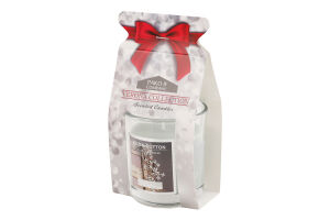 Свічка Верона Коллекшн Свіжість бавовни скло Пако ІФ