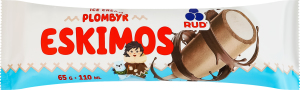 Морозиво пломбір ескімо у вершковій збитій глазурі Ескімос Rud м/у 65г