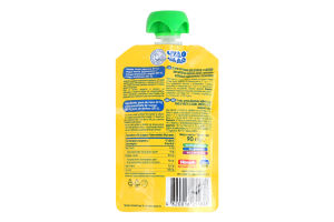 Пюре фруктово-овочеве для дітей від 6міс натуральне гомогенізоване стерилізоване Гарбуз-фрукти Чудо-Чадо д/п 90г