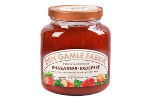 Джем Den Gamle Fabrik з ревеню та полуниці
