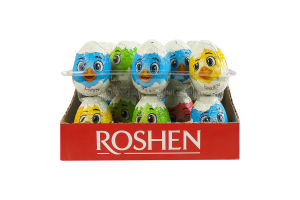 Фигура из молочного шоколада Яйцо весеннее Roshen м/у 26г