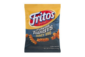 Fritos Corn Snacks Flavor Twists Honey BBQ