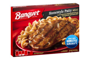Banquet Homestyle Patty Meal