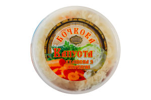 Капуста квашена з морквою ПП Діана-М відро 400г