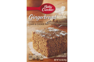 Betty Crocker Cake & Cookie Mix Gingerbread